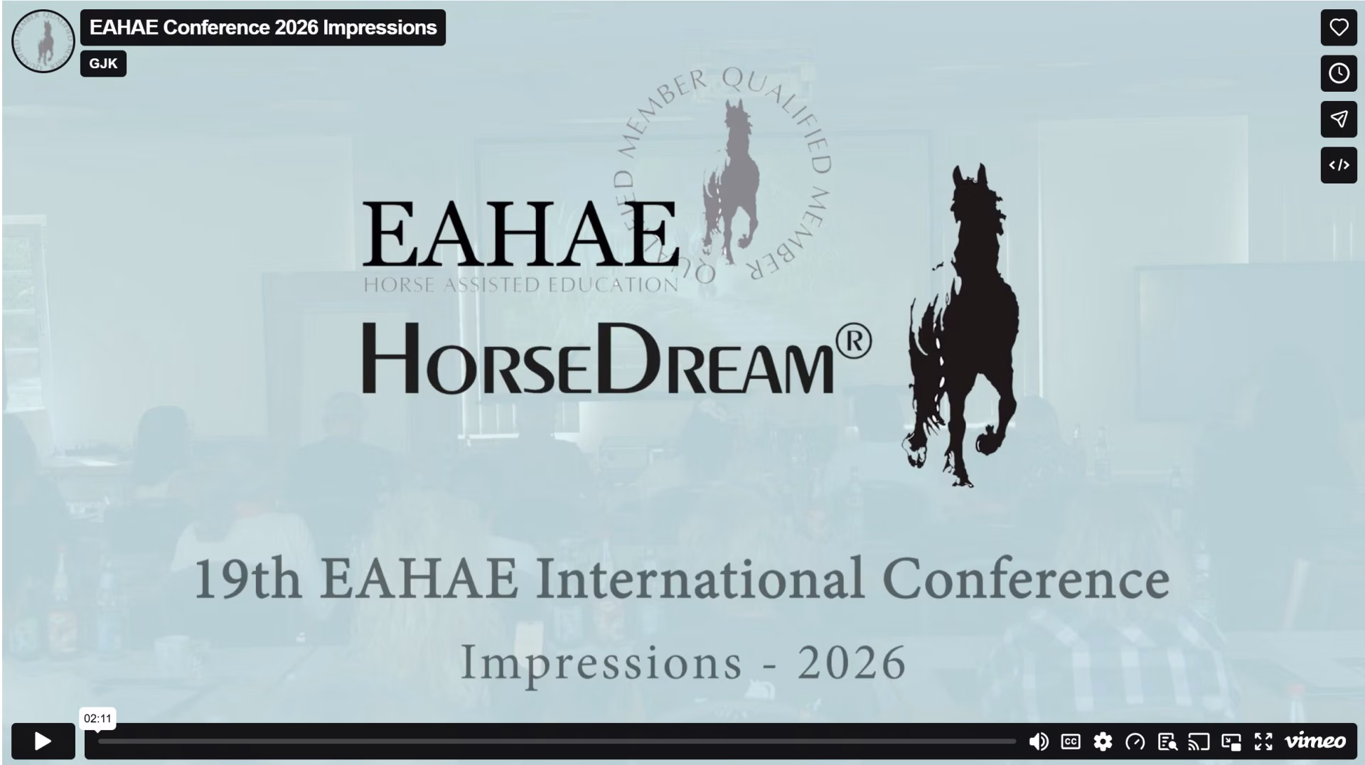 EAHAE Conference 2026 - Impressions